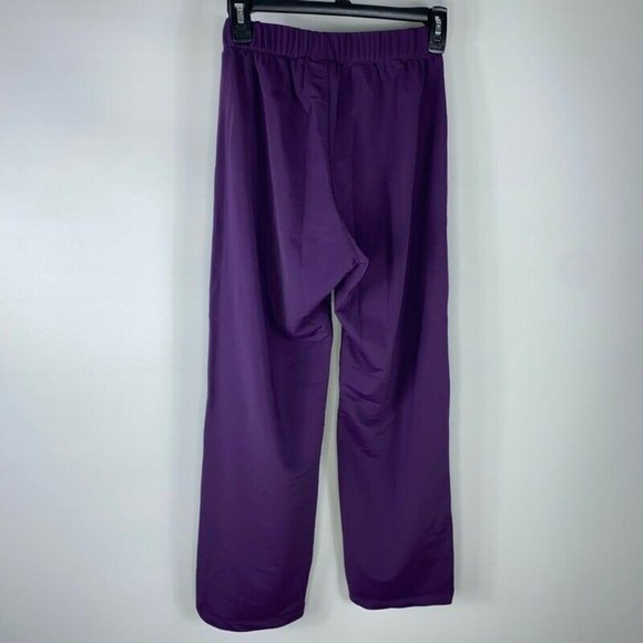 L L Bean Womens Straight Leg Pants Purple Stretch - Picture 3 of 9